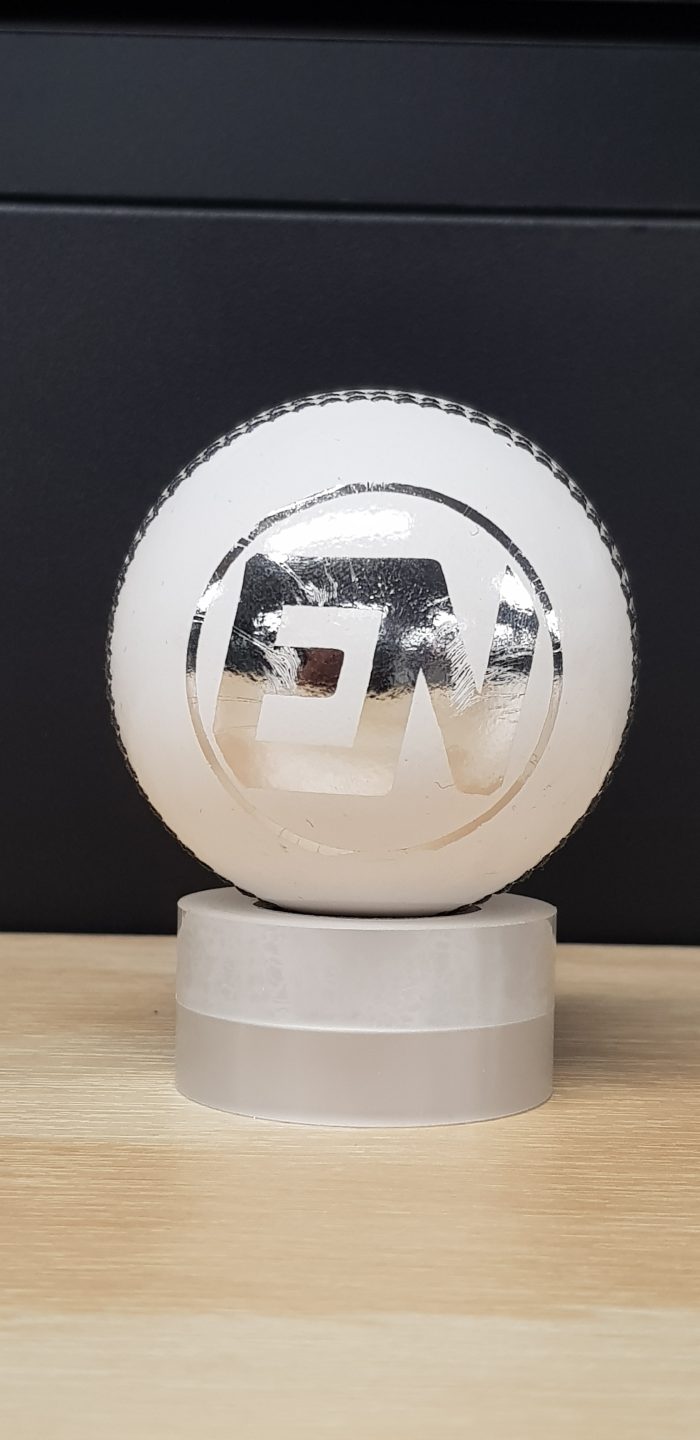 EN 2PC WHITE PRACTICE BALL 156g