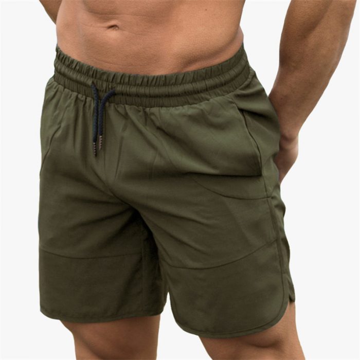 Mens One Piece Jogger Dry Fit Fitness Shorts - Image 8