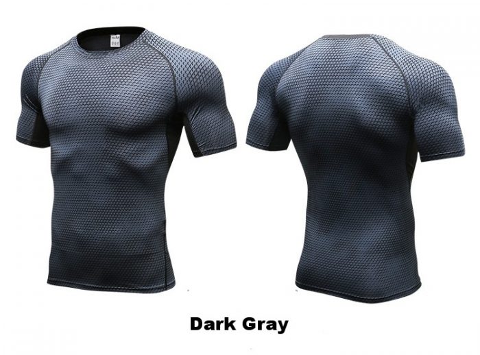 Dry Fit Fitness Short Sleeve Slim Fit t-shirt for men - Image 8