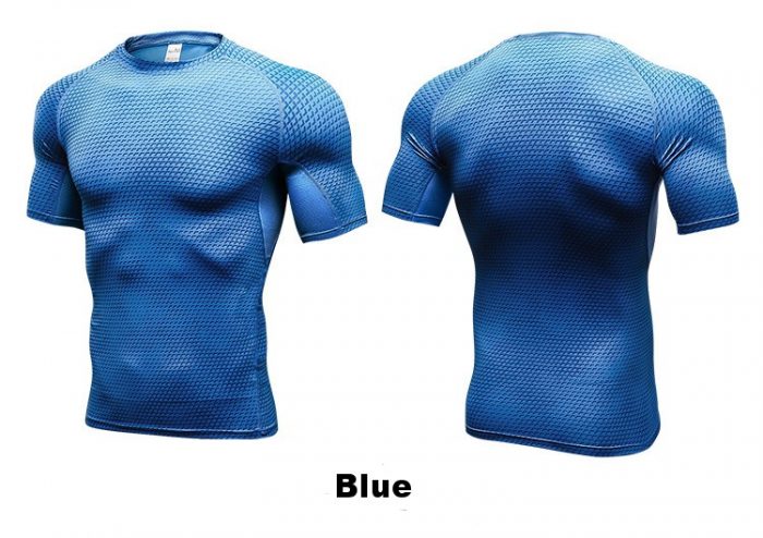 Dry Fit Fitness Short Sleeve Slim Fit t-shirt for men - Image 10