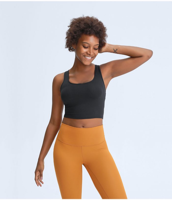 Racerback Fitness Tops Gym Crop Top - Image 10