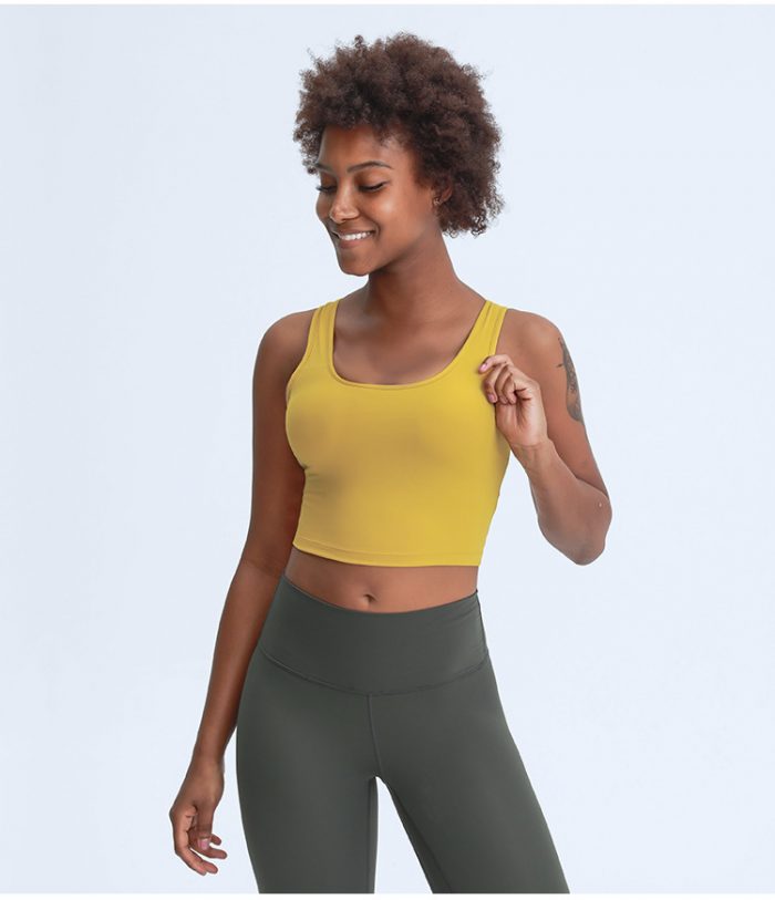 Racerback Fitness Tops Gym Crop Top - Image 14