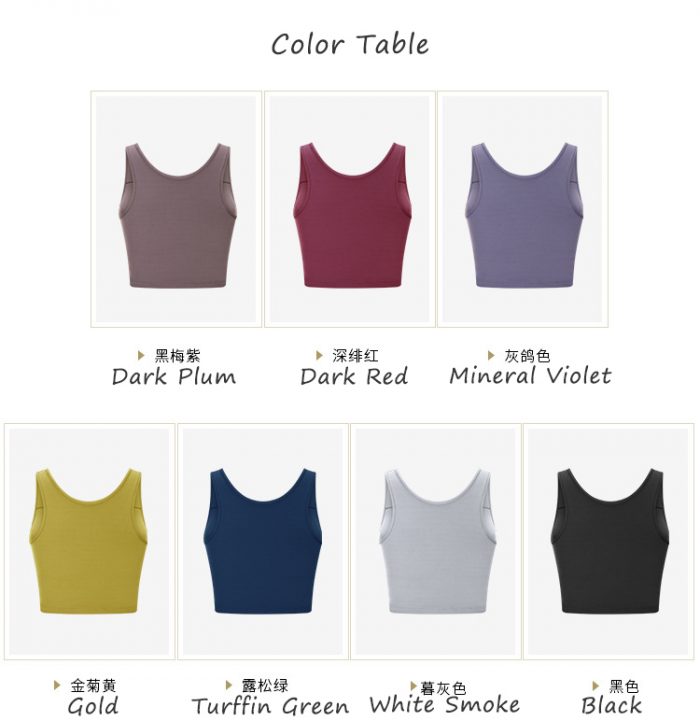 Racerback Fitness Tops Gym Crop Top - Image 5