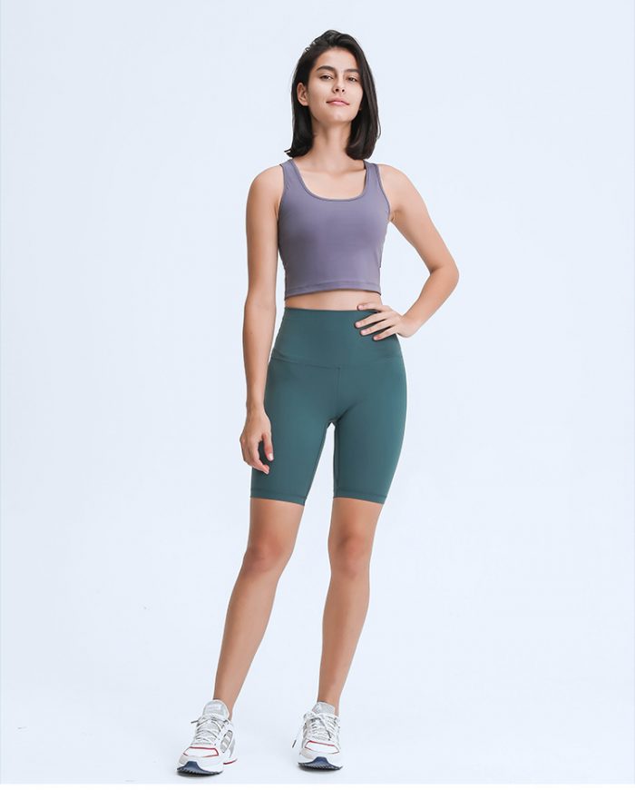 Racerback Fitness Tops Gym Crop Top - Image 3